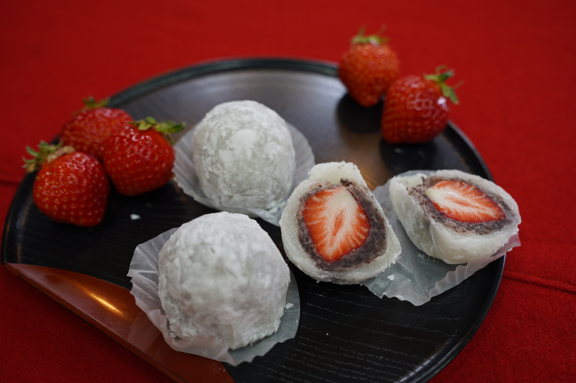 〘＊いちご大福＊プロフ必読〙木製ラック JewelryBoxルビーのいちごDAIFUKU [A034BN] | 店舗,吉岡製菓 | 旅する