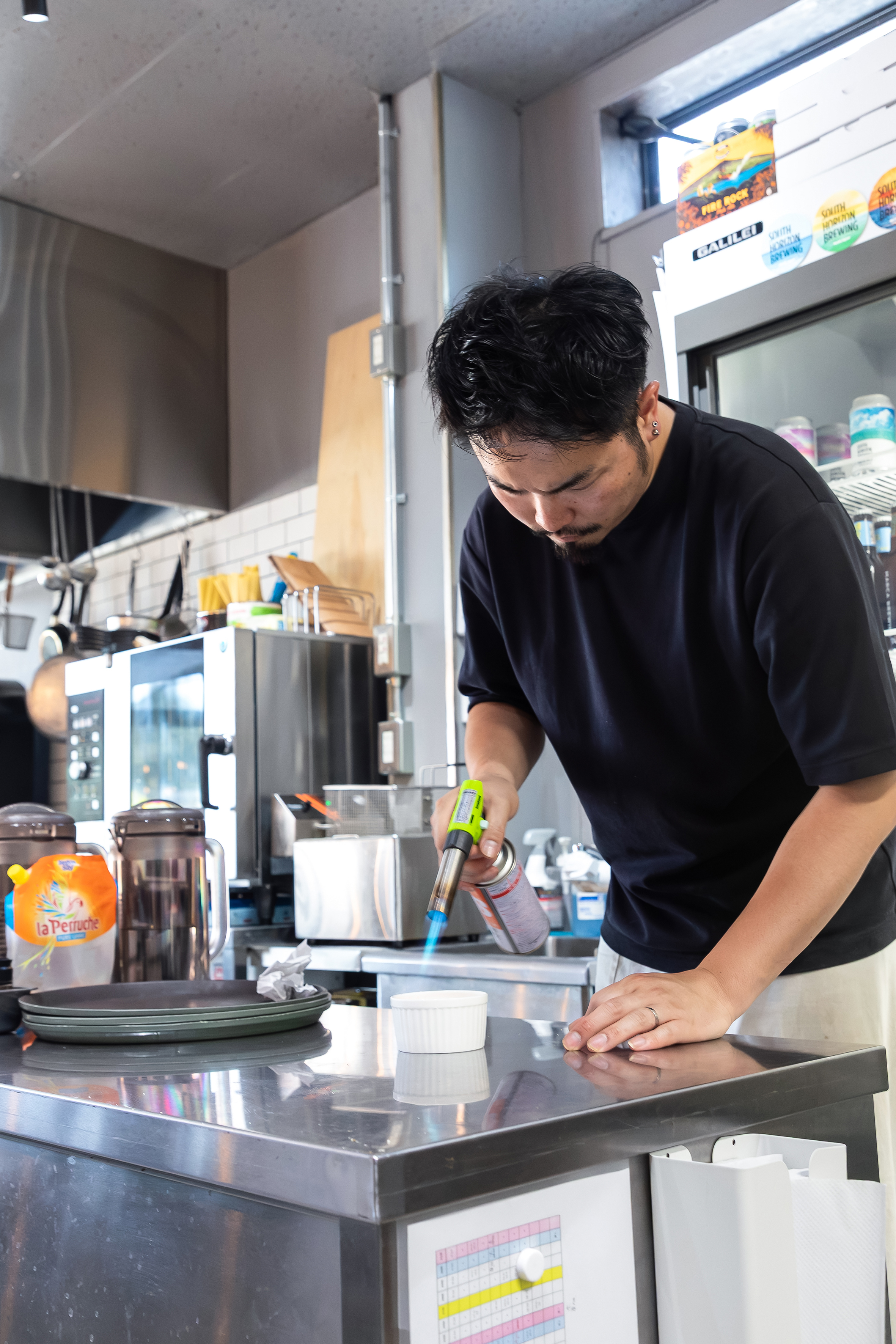 丹波に生まれた新しい酒場「Switch.（スイッチ）」。 大人気のピザやお